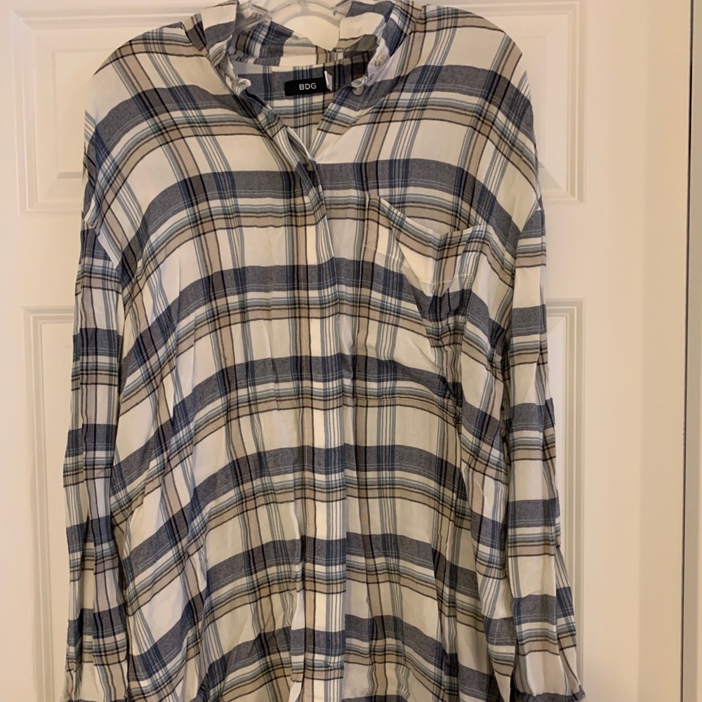 flannel tunic